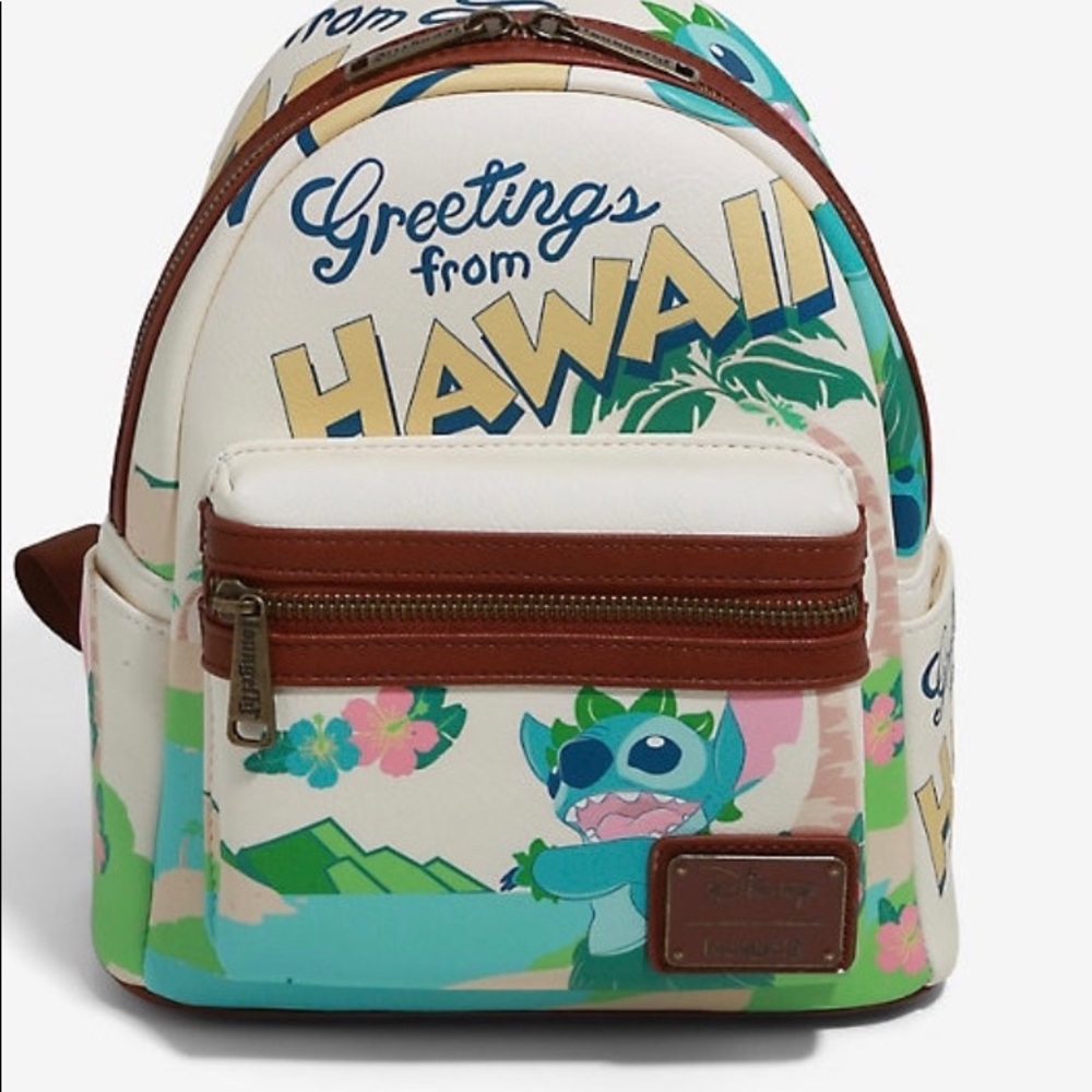 Loungefly Disney Lilo & Stitch Travel Post…